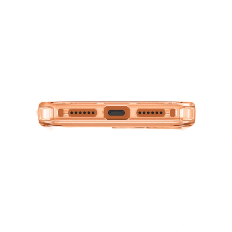 Накладка Uniq для iPhone 17 Pro LifePro Xtreme (AF) MagSafe, Морозно-оранжевый (IP6.3P(2025)-LXAFMFCLRVO). Фото 5