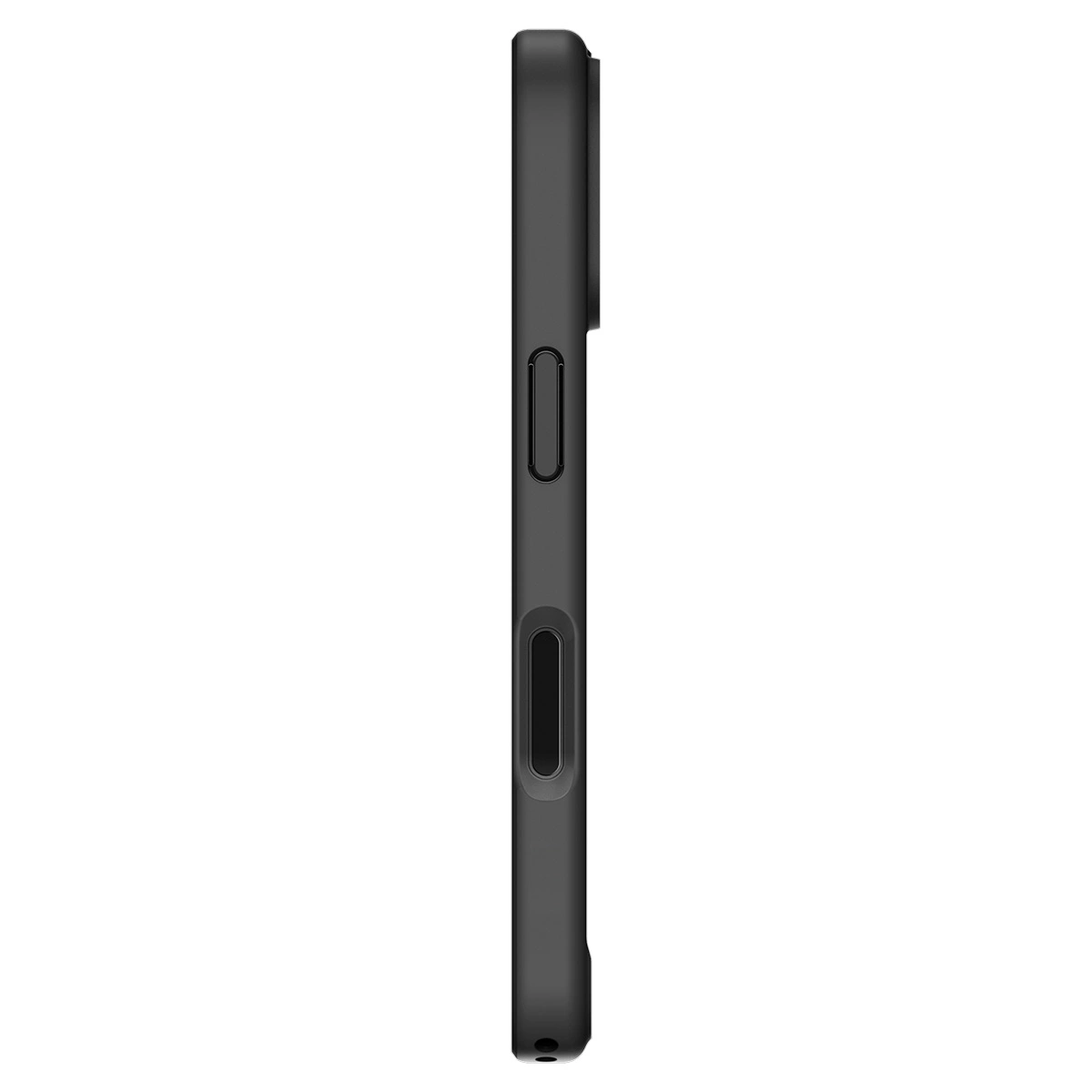 Накладка Spigen Ultra Hybrid для iPhone 17, Matte Black (ACS10377). Фото 4