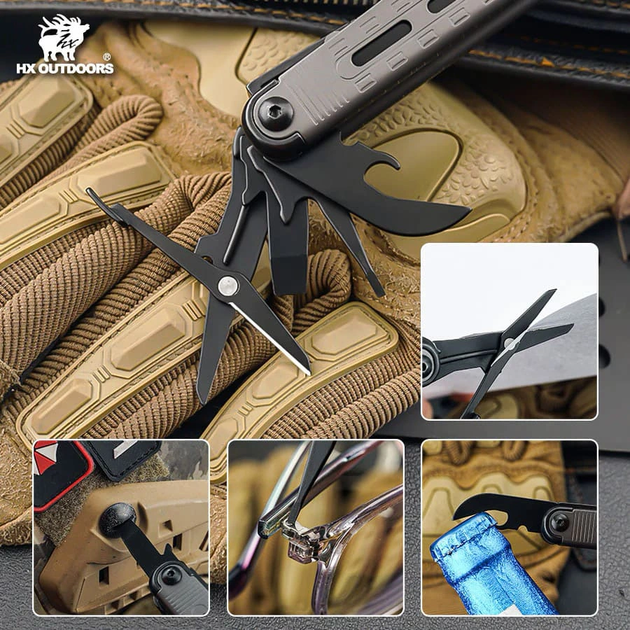 Мультитул XiaoMi HX OUTDOORS Versatile Tool 1, Серый (GQ-28A). Фото 5