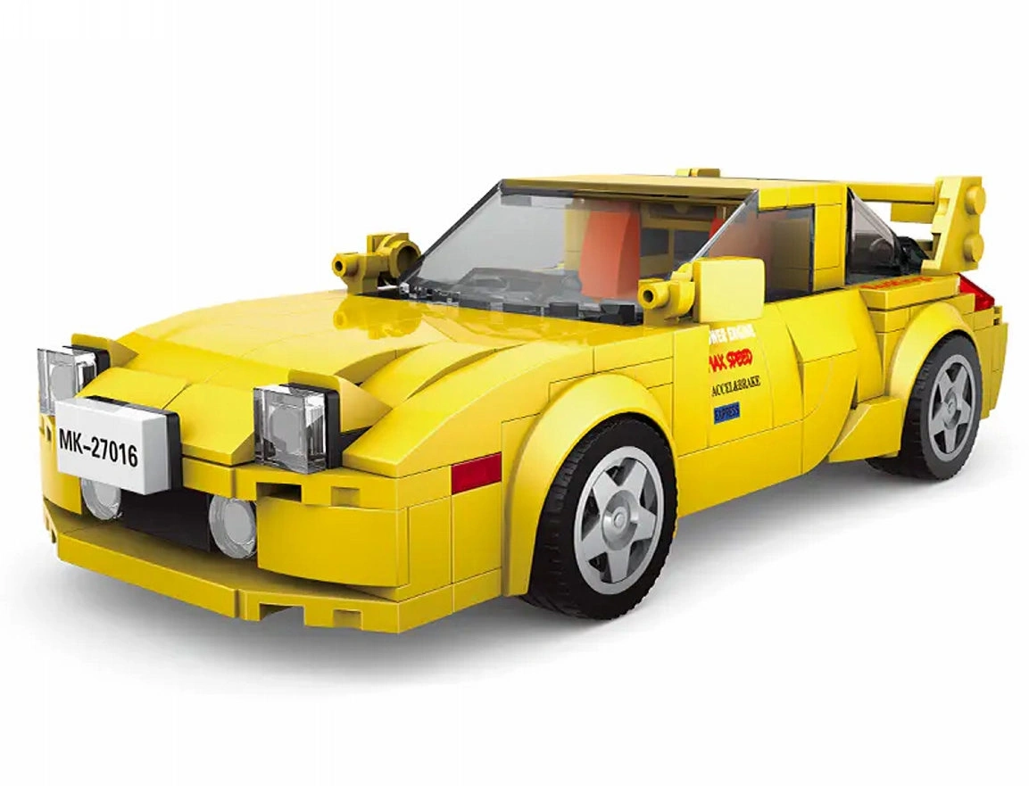 Конструктор Mould King Models 27016. Mazda RX-7 FD35, 329 деталей. Фото 3