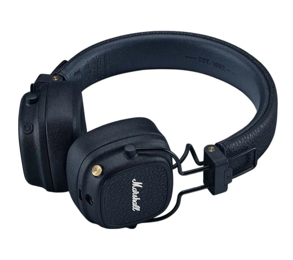 Беспроводные наушники Marshall Major V, Полуночный синий. Фото 4