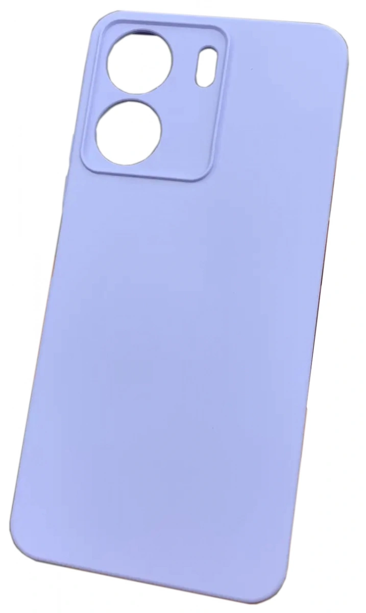 Накладка Silicone Case для Redmi 13C/Poco C65, Лиловая. Фото 1