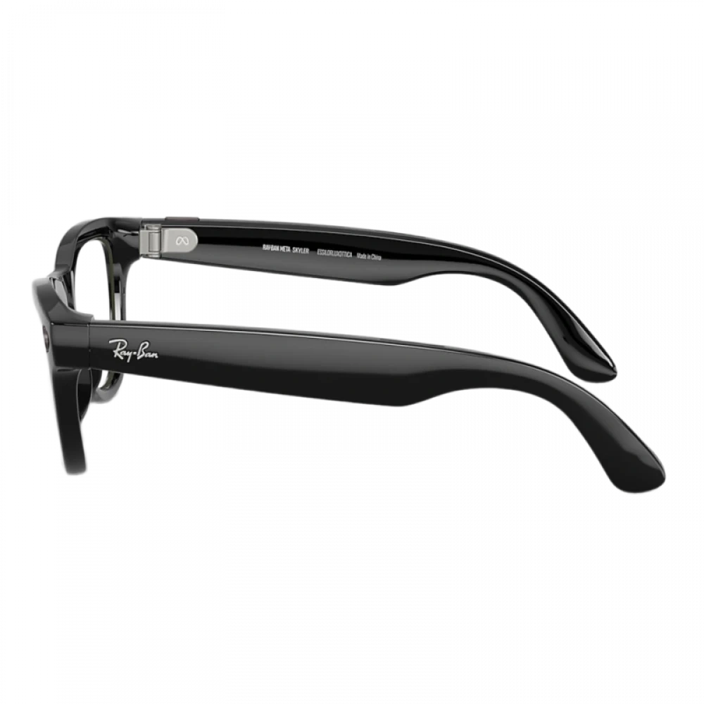 Умные очки Ray Ban Skyler (Gen 1) RW4010 Чёрный глянцевый/Аметистовый фотохром M 150-52mm (601/CH52). Фото 4