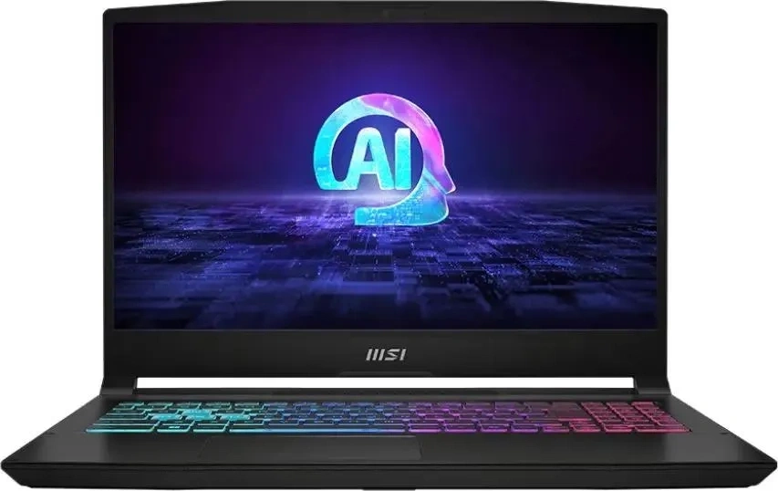 MSI Katana A15 AI B8VF Black (15.6" IPS, Ryzen 7 8845HS, 16GB, SSD 512GB, GeForce RTX 4060, Windows 11). Фото 1