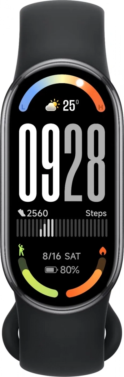 Фитнес-браслет XiaoMi Smart Band 10, Midnight Black (BHR07PYGL). Фото 2