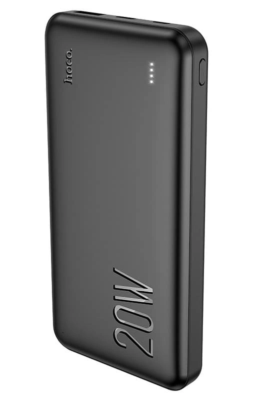 Внешний аккумулятор Hoco J87 Tacker PD20W+QC3.0 10000mAh, Чёрный. Фото 1