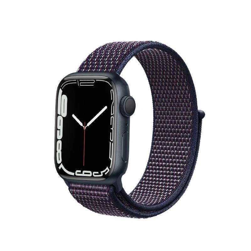Ремешок Nylon Loop для Apple Watch 38/40/41/42мм, Midnight Blue. Фото 1