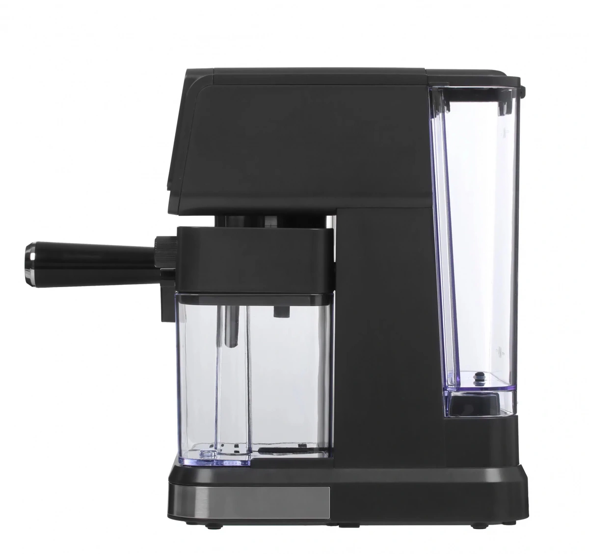 Кофеварка рожковая Tuvio с автокапучинатором, Серый (TCM10EA). Фото 2