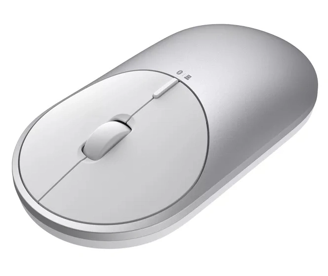 Мышь беспроводная XiaoMi Mi Portable Mouse 2 BXSBMW02 Silver. Фото 3