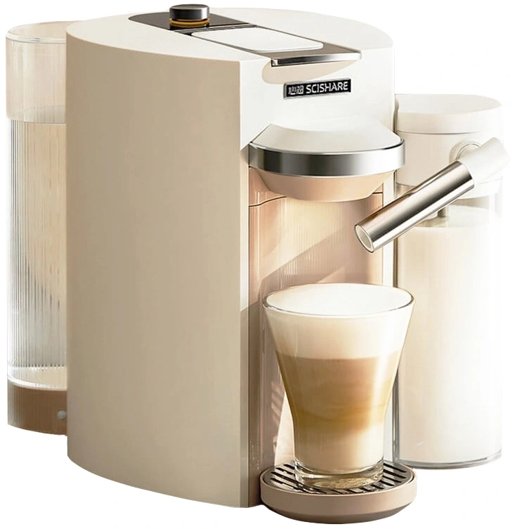 Кофемашина Scishare Capsule Coffee Machine Mini, White (Уценённый товар). Фото 3