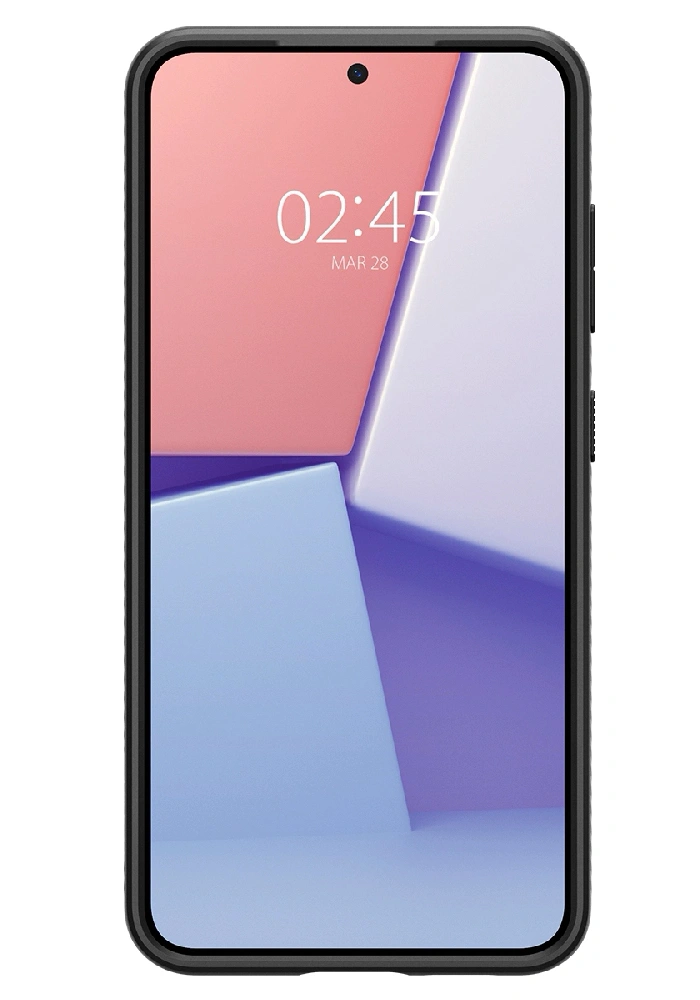 Накладка Spigen Liquid Air для Samsung Galaxy S24, Matte Black (ACS07347). Фото 5