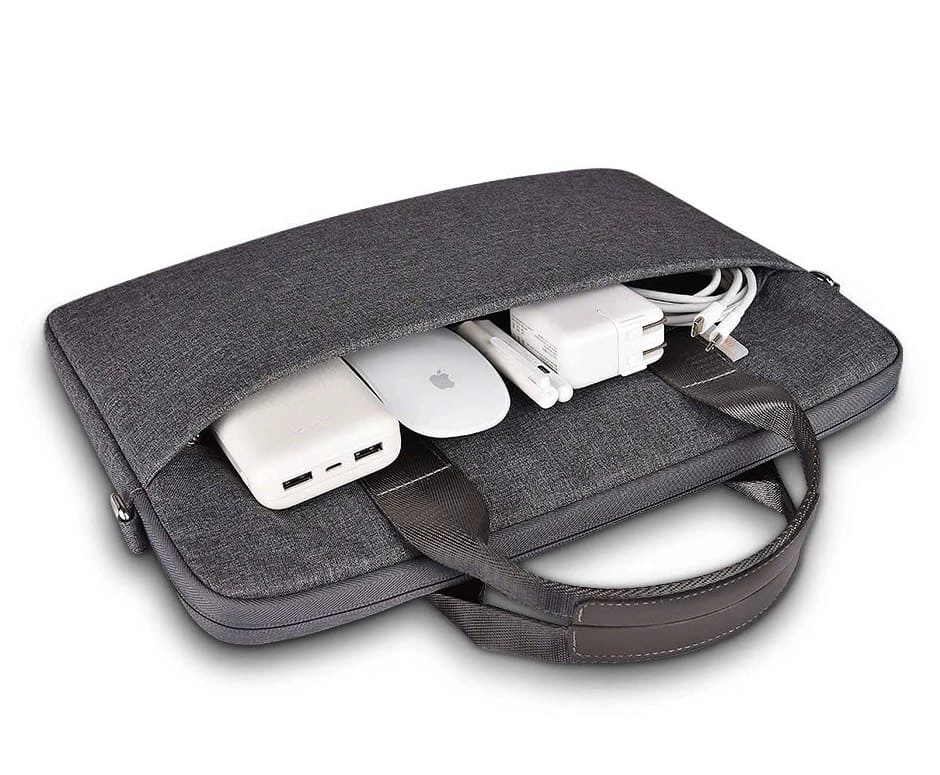 Сумка для ноутбука Wiwu Minimalist Laptop Bag 2 14", Gray. Фото 3