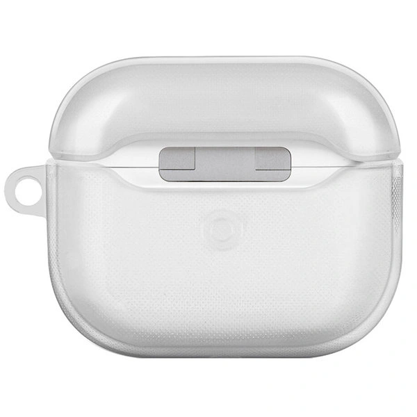 Чехол Uniq для наушников AirPods 3 Glase TPU case with carabin, Clear (AIRPODS(2021)-GLSCLR). Фото 2