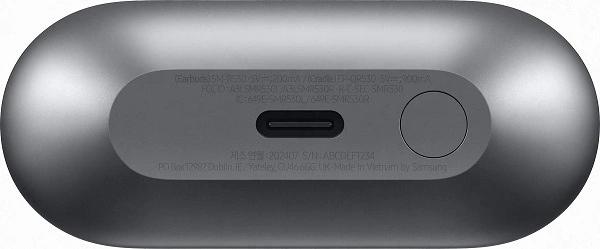 Беспроводные наушники Samsung Galaxy Buds 3, Серебристые (SM-R530). Фото 8