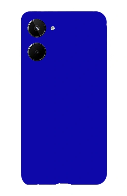 Накладка Silicone Case Logo для Realme 10, Тёмно-синий. Фото 1