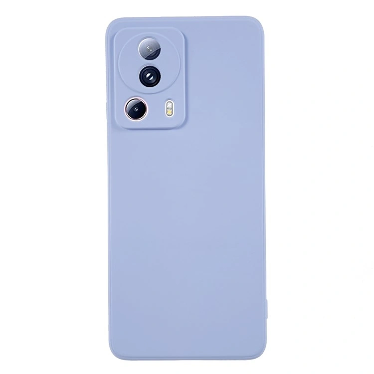 Накладка Silicone Case Logo для Xiaomi 13 Lite, Лиловая. Фото 1