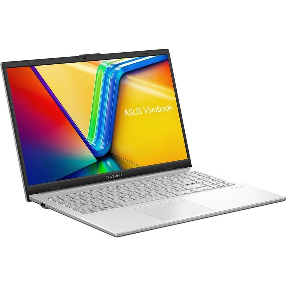 ASUS VivoBook Go 15 OLED E1504FA-L1834, Cool Silver (15.6" OLED, Ryzen 5 7520U, 16GB, SSD 512GB, AMD Radeon Graphics, noOS). Фото 2
