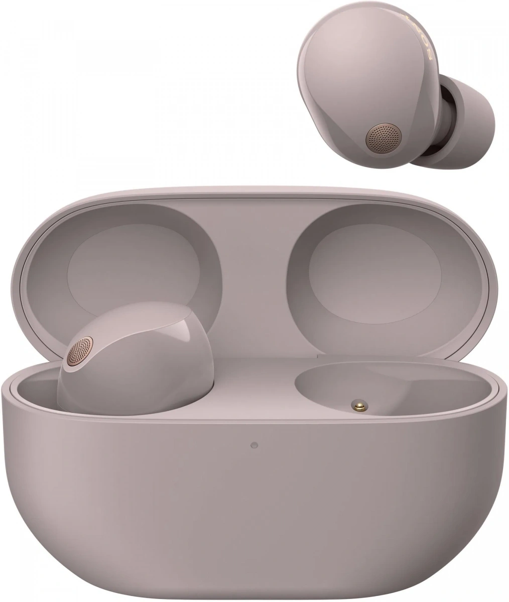 Беспроводные наушники Sony WF-1000XM5/BM с шумоподавлением, Розовые. Фото 4