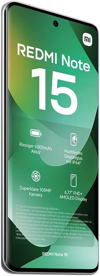 Смартфон Redmi Note 15 8/256Гб Лесной зелёный (без NFC). Фото 5