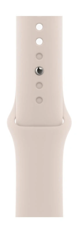 Apple Watch Series 9, 41 мм, алюминий цвета "сияющая звезда", спортивный ремешок "сияющая звезда", размер S/M (MR8T3). Фото 4