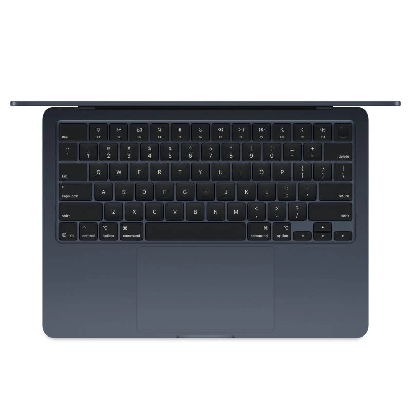 Apple MacBook Air 13" 2025 Тёмная ночь (MW123) (M4, 10-ядер CPU/8-ядер GPU, 16 ГБ, 256 ГБ SSD). Фото 2