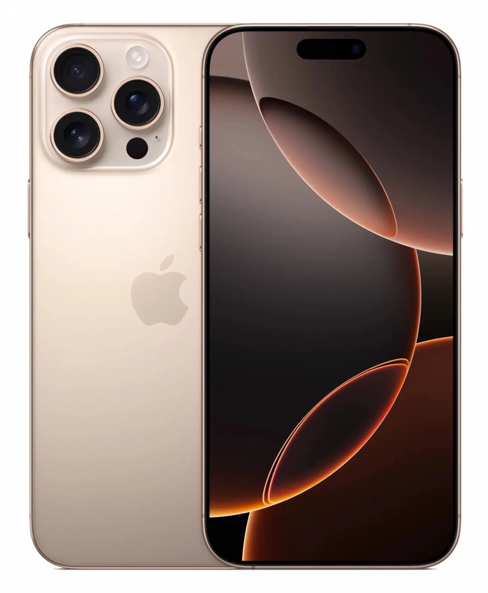 Смартфон Apple iPhone 16 Pro 256Гб Пустынный титан (eSIM+SIM) (Без RuStore). Фото 1