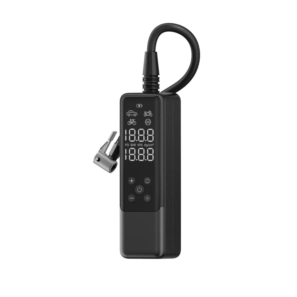 Автомобильный насос Wiwu Wi-AI001 85W Multi-Mode Car Inflator Pump, Чёрный. Фото 2