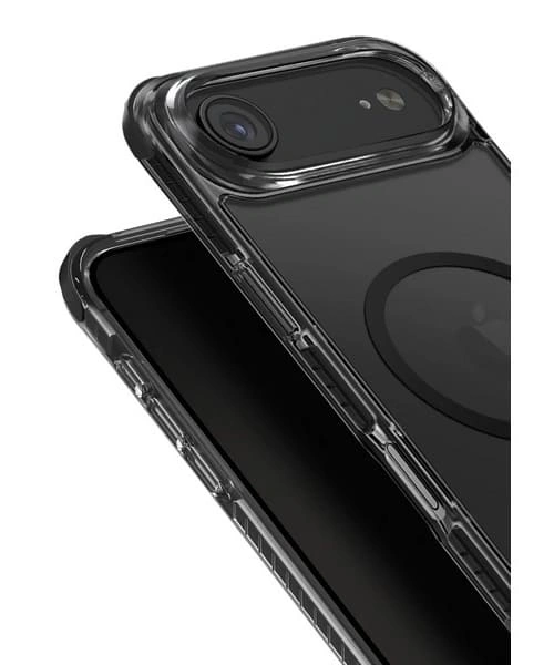 Накладка Uniq Combat MagSafe для iPhone Air, Чёрный карбон (IP6.6(2025)-COMMCBLK). Фото 3