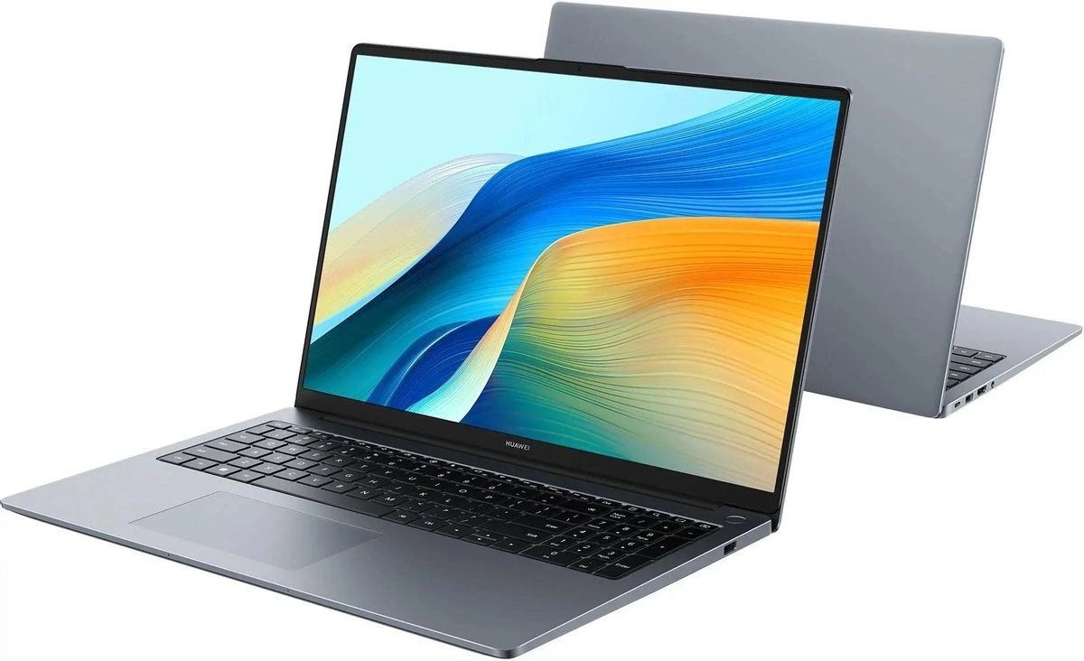 Huawei MateBook D 16 Космический серый 53013WXF (MCLF-X) (16" IPS, Intel Core i5 12450H, 2.0 GHz - 4.4 GHz, 16GB, 512GB SSD, Intel UHD Graphics, Windows 11). Фото 3