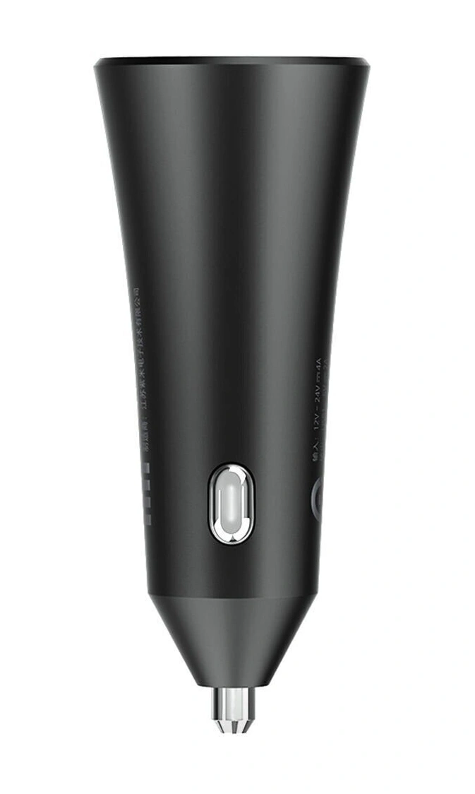 Автомобильное зарядное устройство XiaoMi Car Charger 37W (CC06ZM), Чёрное. Фото 5