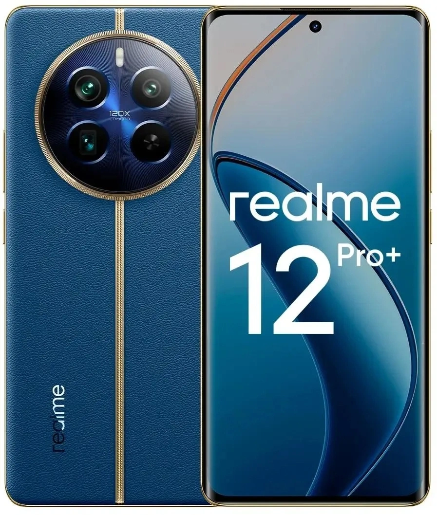 Смартфон Realme 12 Pro Plus 5G 8/256Gb Синее море (RMX3840). Фото 1