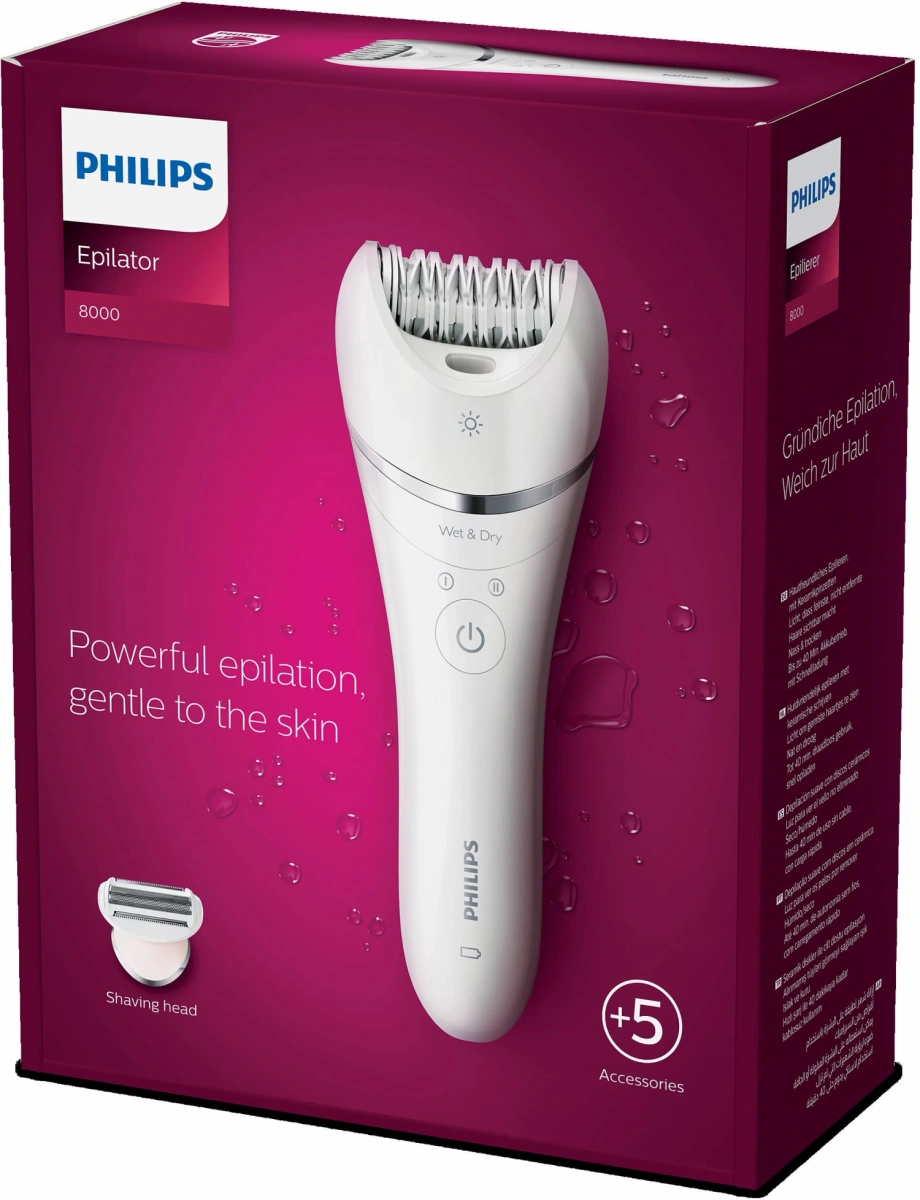 Эпилятор Philips Series 8000 BRE710/00 (5 Accessories). Фото 4