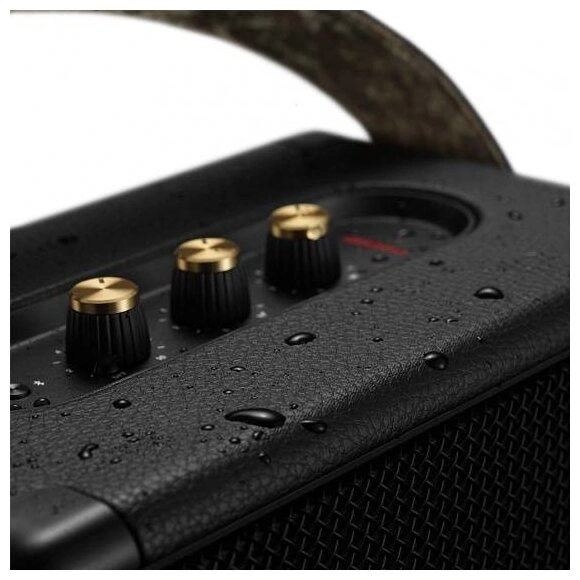 Портативная акустика Marshall Kilburn II, Чёрный и латунный. Фото 5