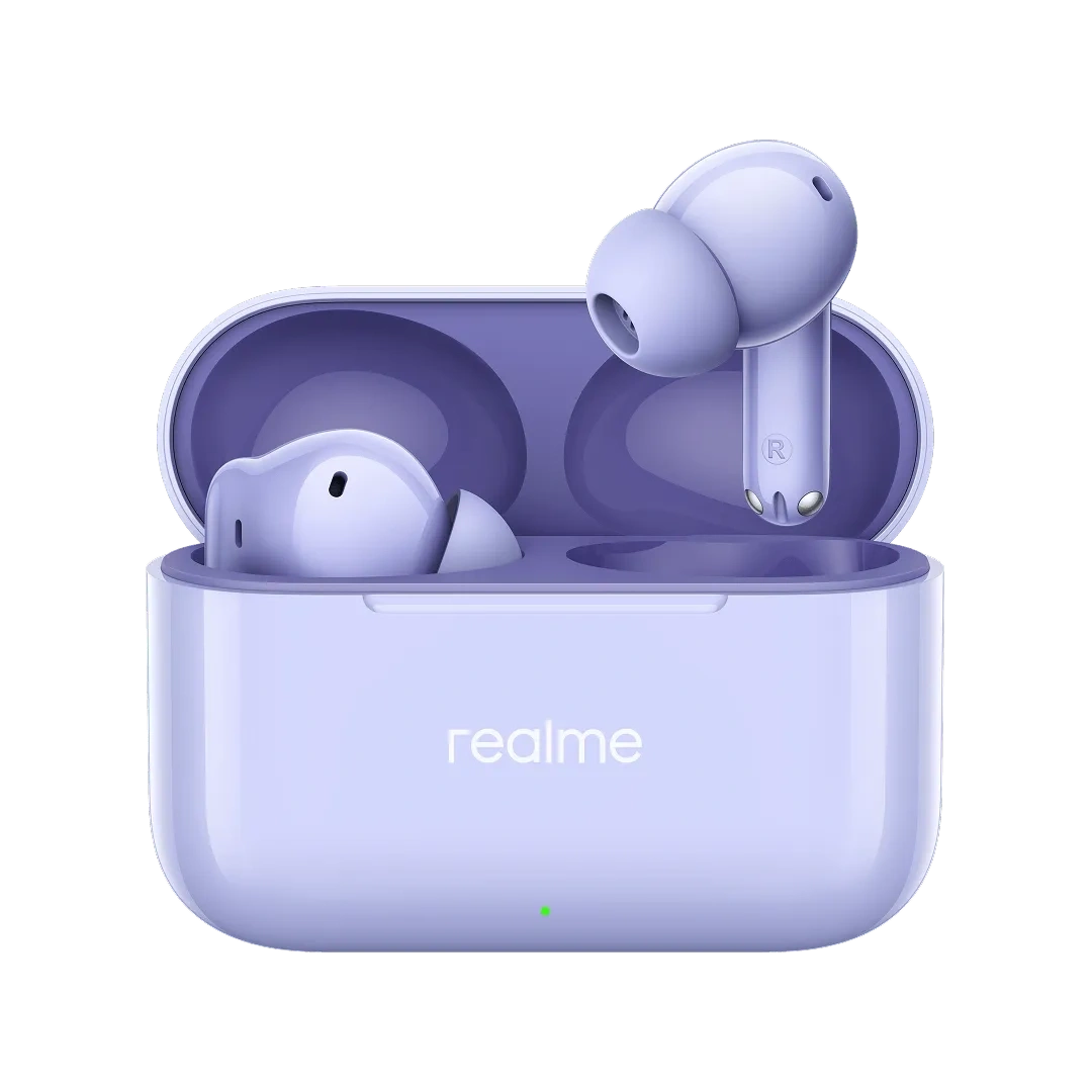 Беспроводные наушники Realme Buds T200, Purple (RMA2410). Фото 1