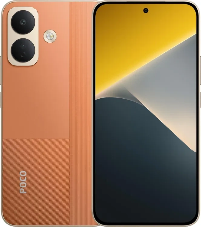 Смартфон Poco X8 12/256Гб Оранжевый. Фото 1