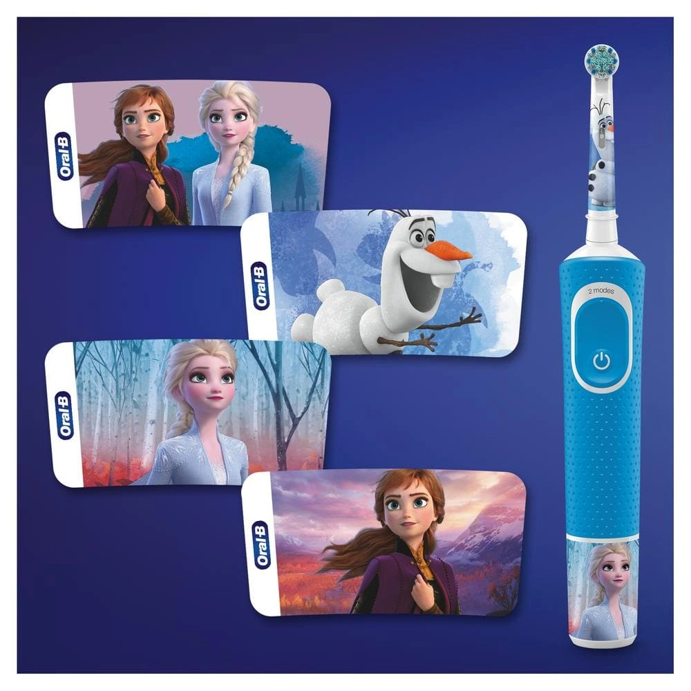 Детская электрическая зубная щетка Oral-B Vitality Pro Kids D103 Frozen. Фото 3