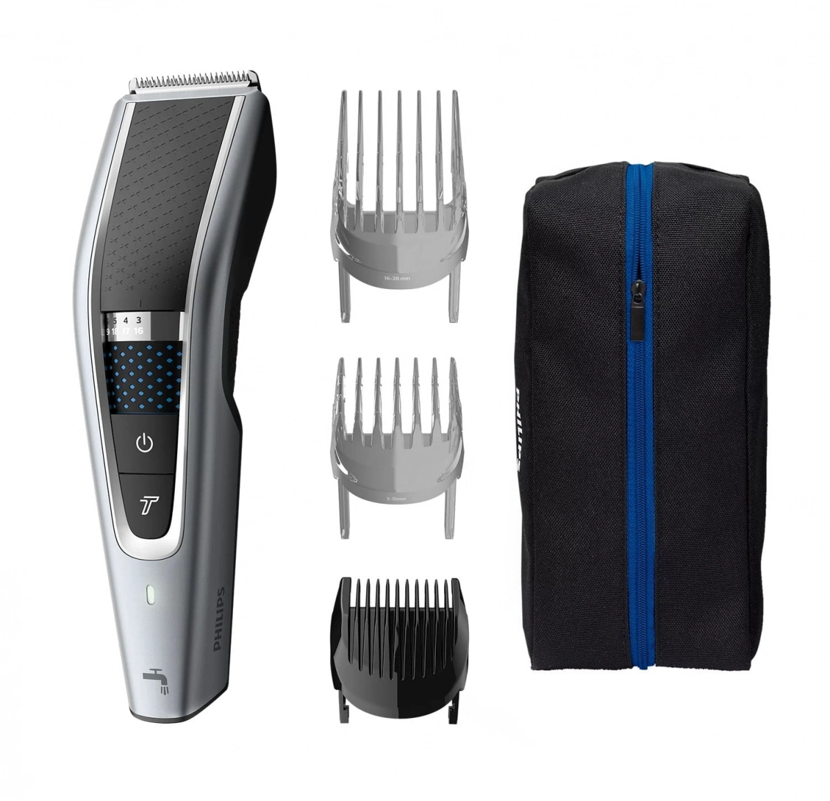 Машинка для стрижки Philips Series 5000 HC5630/15 Серый/Чёрный. Фото 1