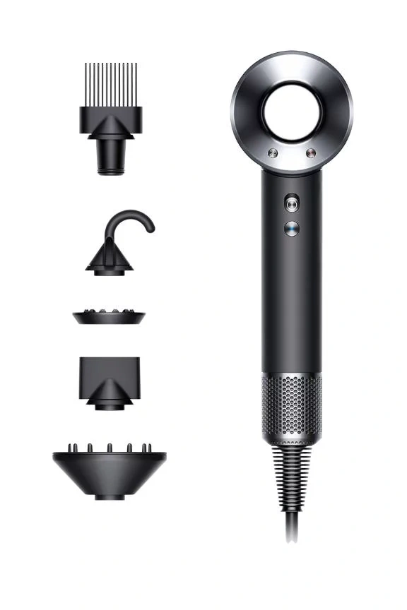 Фен Dyson Supersonic HD08, Black/Nickel. Фото 1