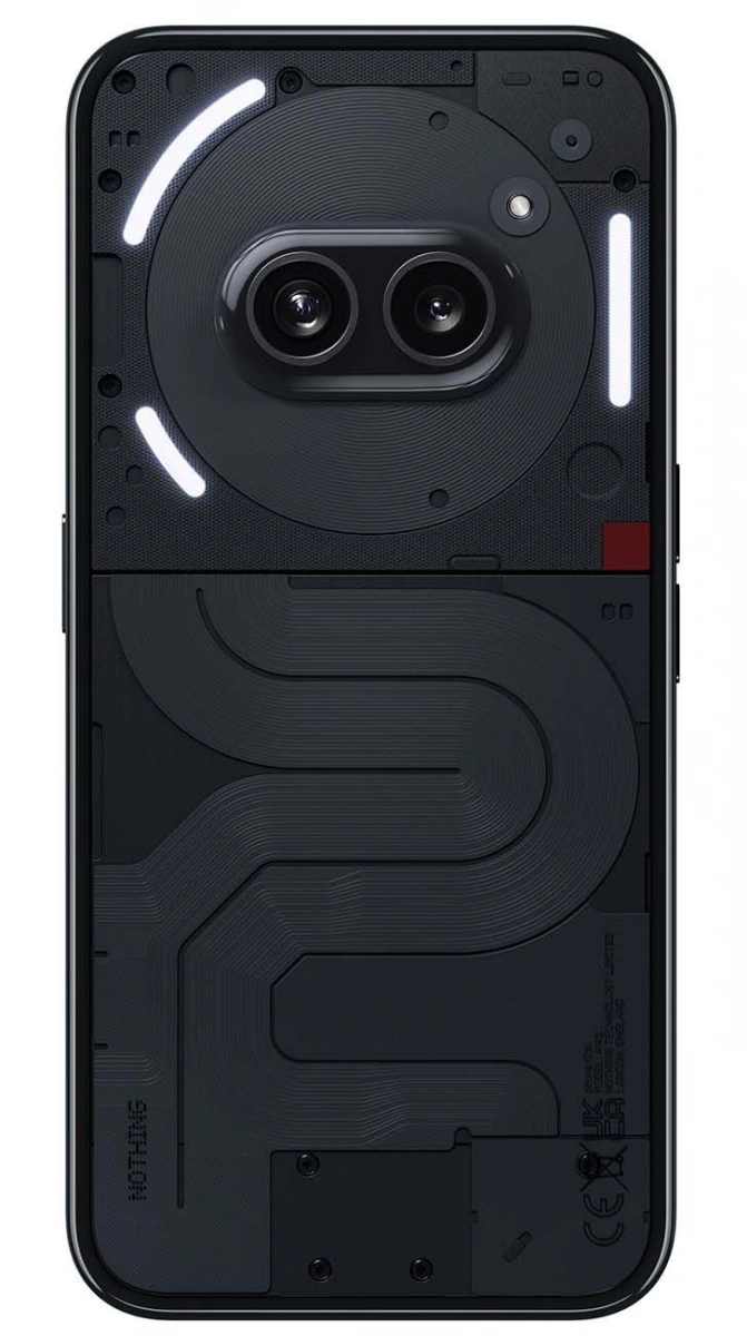 Смартфон Nothing Phone (2A) A142 12/256Gb, Black. Фото 2