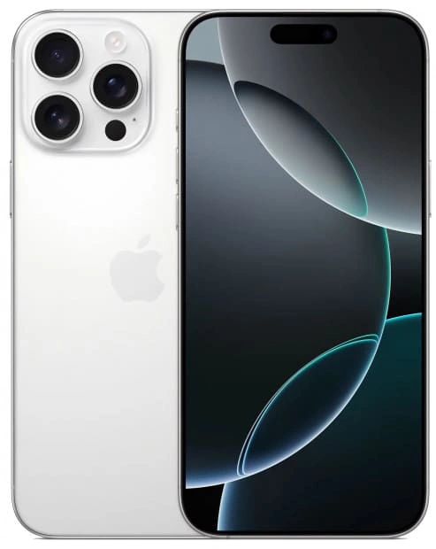 Смартфон Apple iPhone 16 Pro Max 256Gb White Titanium (eSIM+SIM) (Без RuStore) (Уцененный товар) . Фото 1