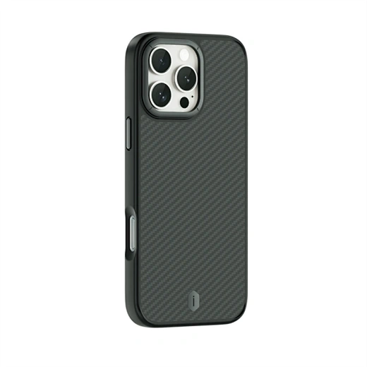 Накладка Wiwu для iPhone 16 Pro Max Defense Ultra Kevlar, Black (DCC-205). Фото 2