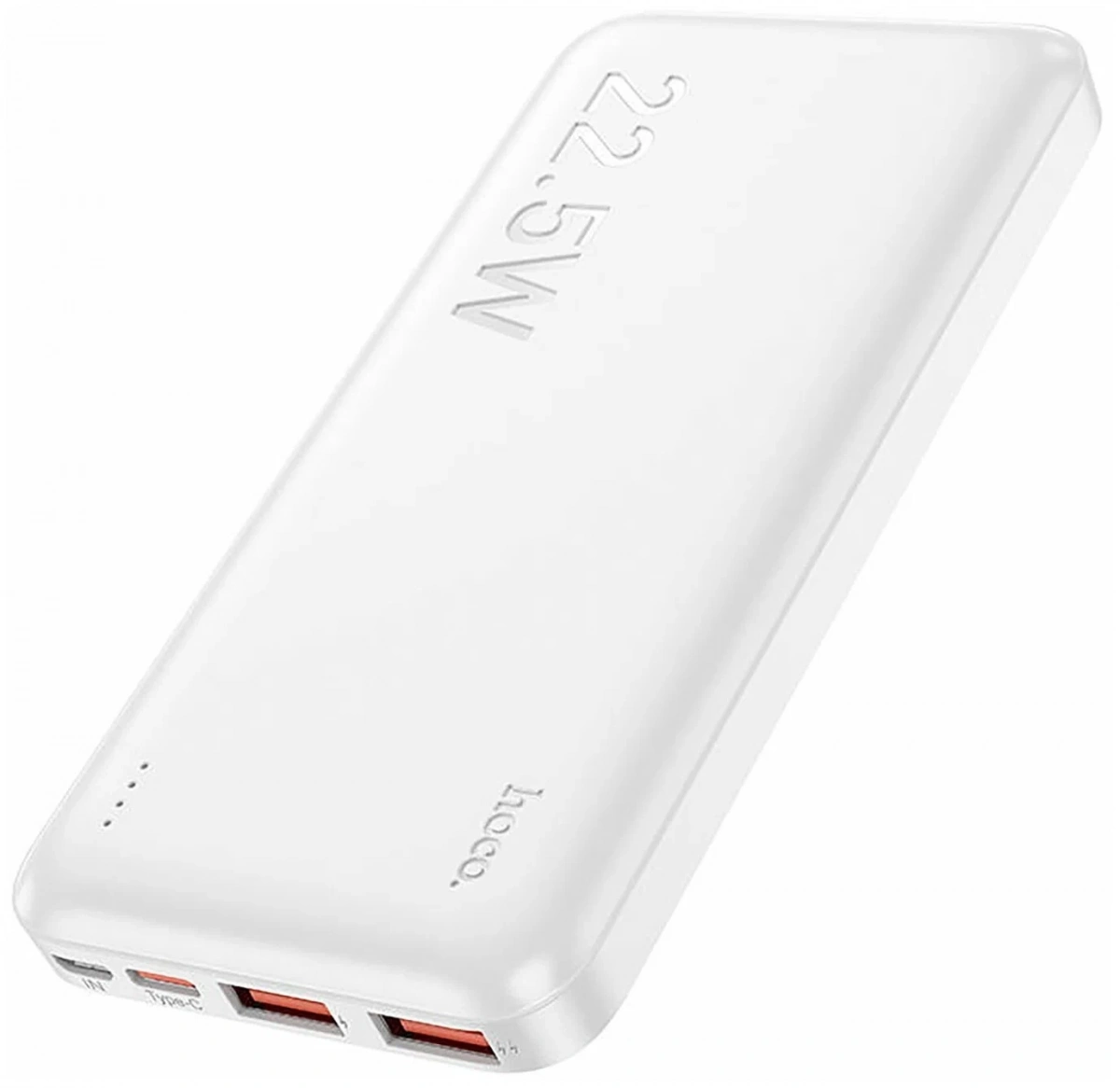 Внешний аккумулятор Hoco J101 Astute 10000mAh 22.5W, Белый. Фото 1