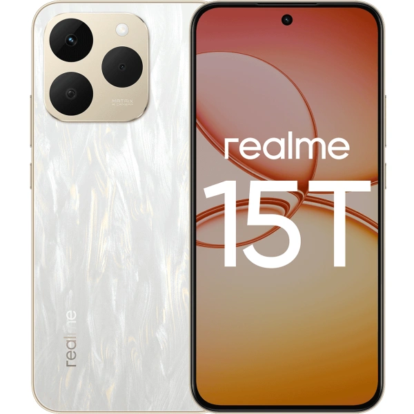 Смартфон Realme 15T 5G 8/128Гб Белый. Фото 1