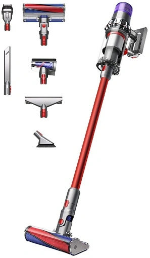 Беспроводной пылесос Dyson V11 Fluffy, Никель/Красный (SV15). Фото 1
