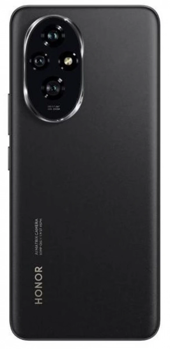 Смартфон Honor 200 8/256Gb Вельветовый чёрный (ELI-NX9). Фото 2