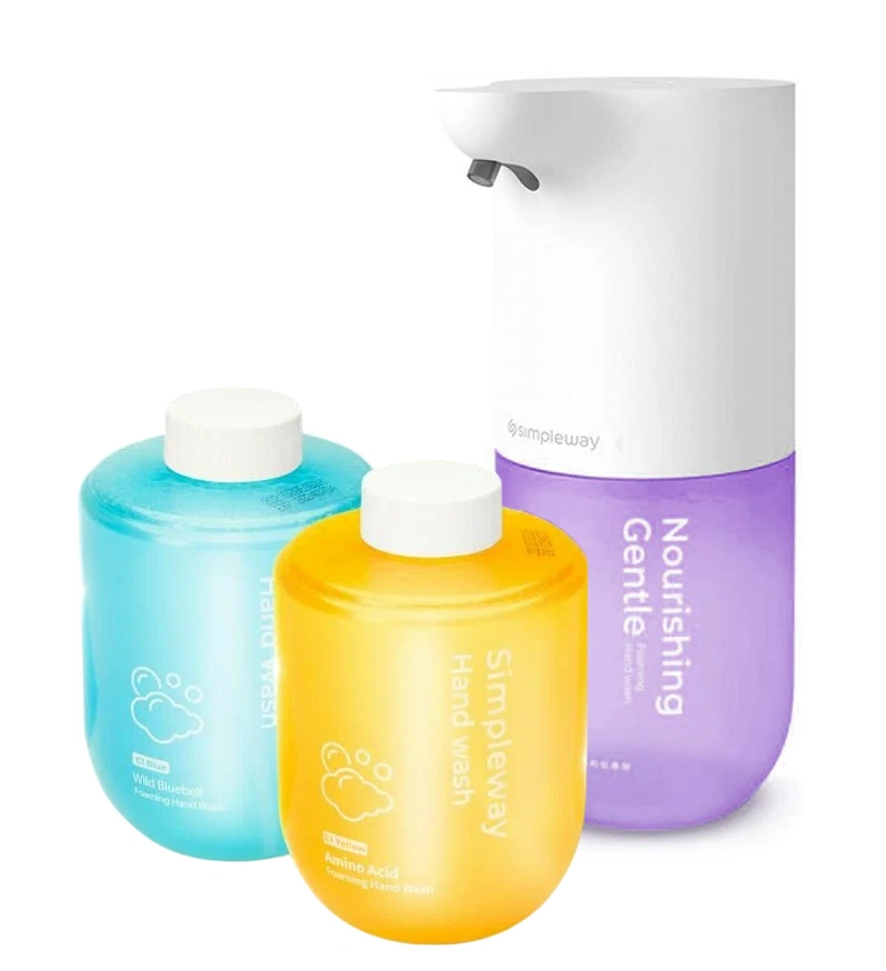 Сенсорный дозатор для жидкого мыла SimpleWay Automatic Soap Dispenser + 3 сменных блока. Фото 1