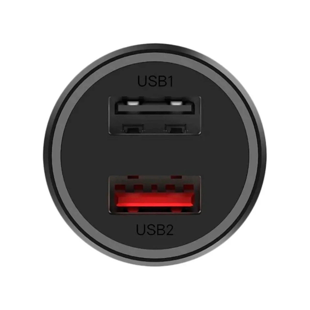 Автомобильное зарядное устройство XiaoMi Car Charger 37W (CC06ZM), Чёрное. Фото 3