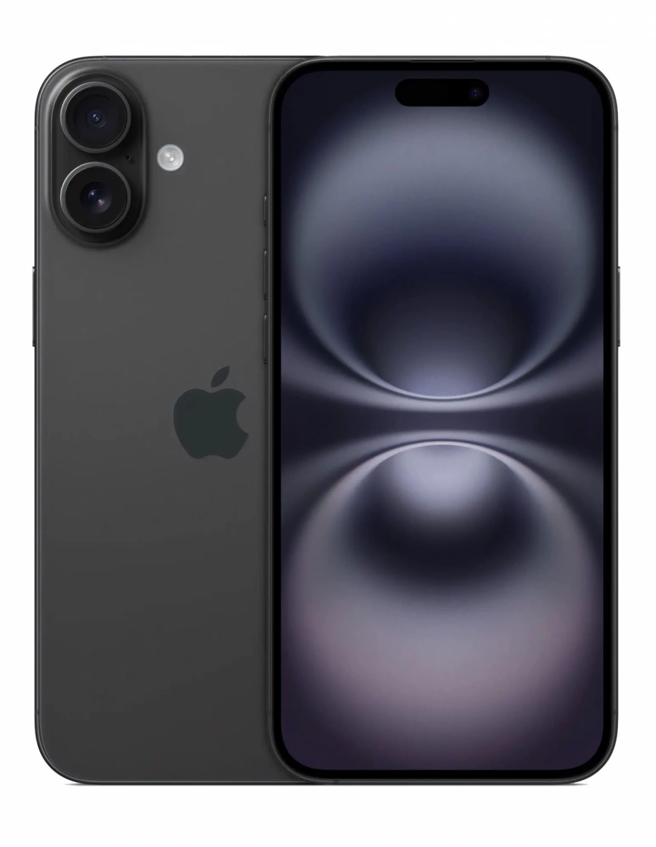 Смартфон Apple iPhone 16 128Gb Black (eSIM+SIM) (Без RuStore) (Уцененный товар) . Фото 1