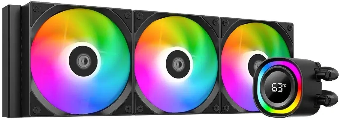 Система охлаждения ID-COOLING FX360 TD, Чёрный. Фото 1