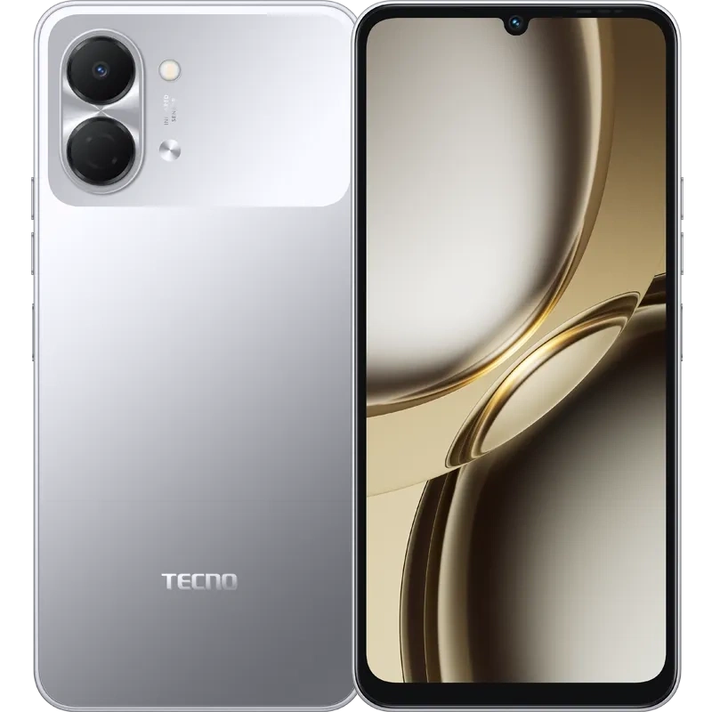 Смартфон Tecno Spark Go 3 4/128Гб Титановый серый (KN3). Фото 1